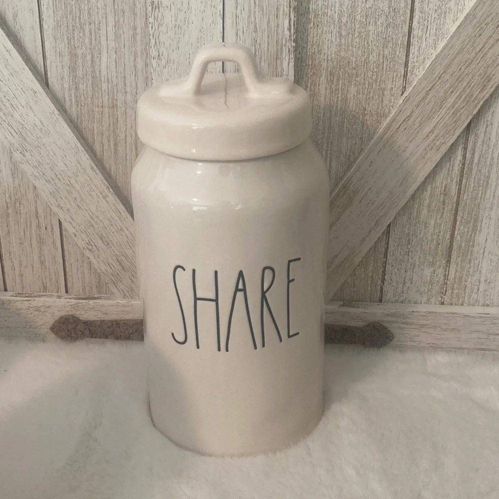 Rae Dunn Share Canister